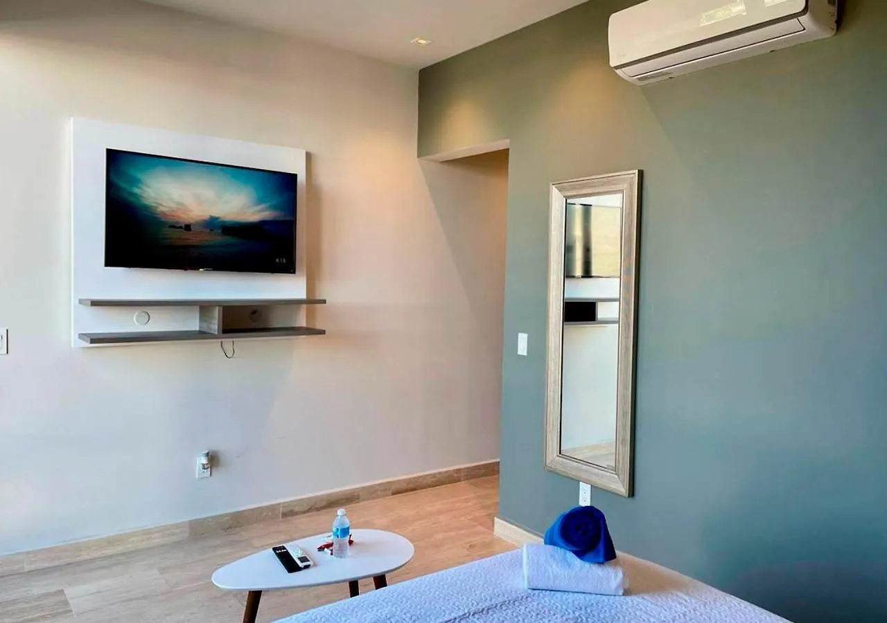 Apartmán Walking Steps To Beach Gym Jacuzzi And Ocean View Musa Playa del Carmen Mexiko