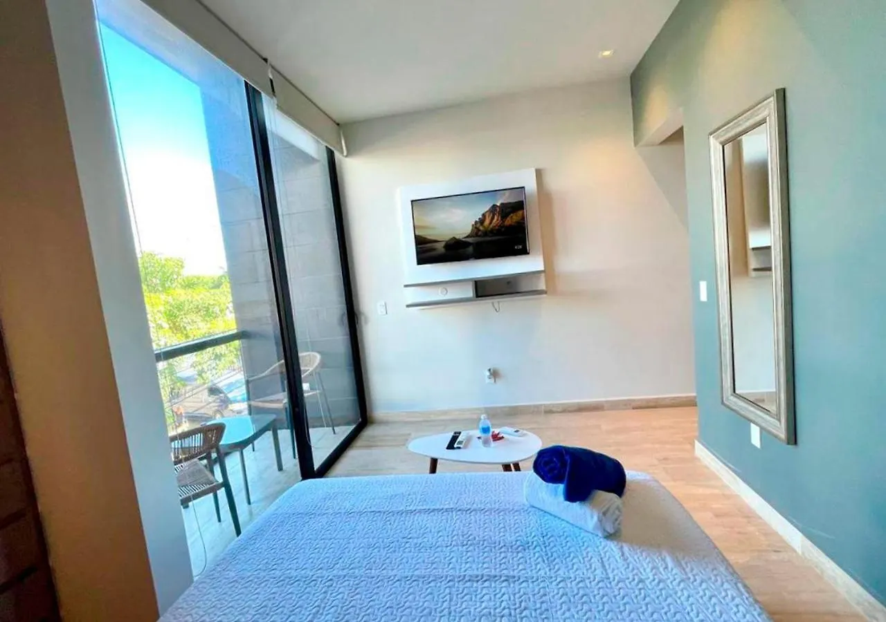 Walking Steps To Beach Gym Jacuzzi And Ocean View Musa Playa del Carmen Apartmán