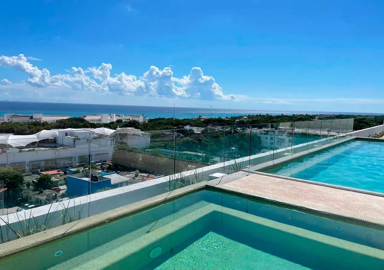 Walking Steps To Beach Gym Jacuzzi And Ocean View Musa Playa del Carmen Apartmán