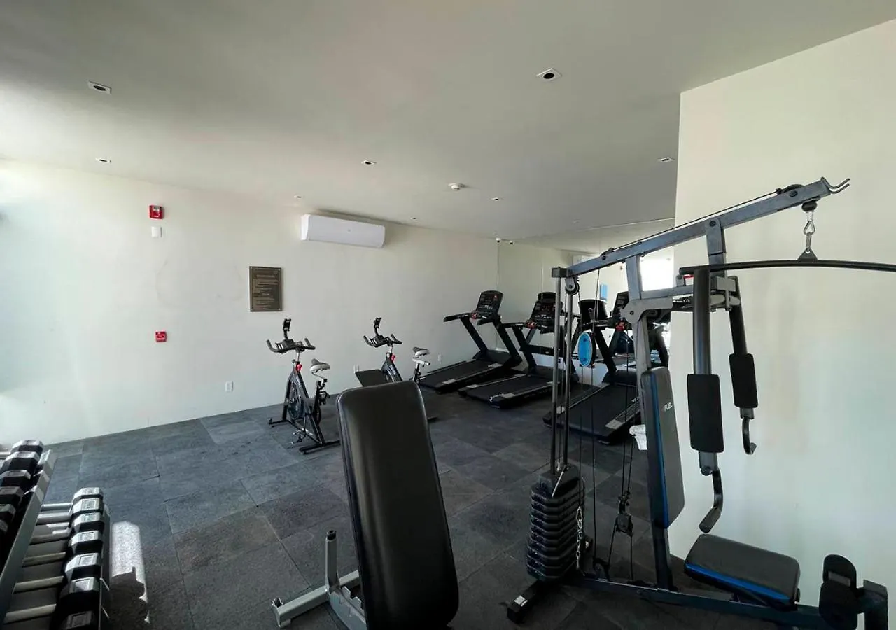 Apartmán Walking Steps To Beach Gym Jacuzzi And Ocean View Musa Playa del Carmen